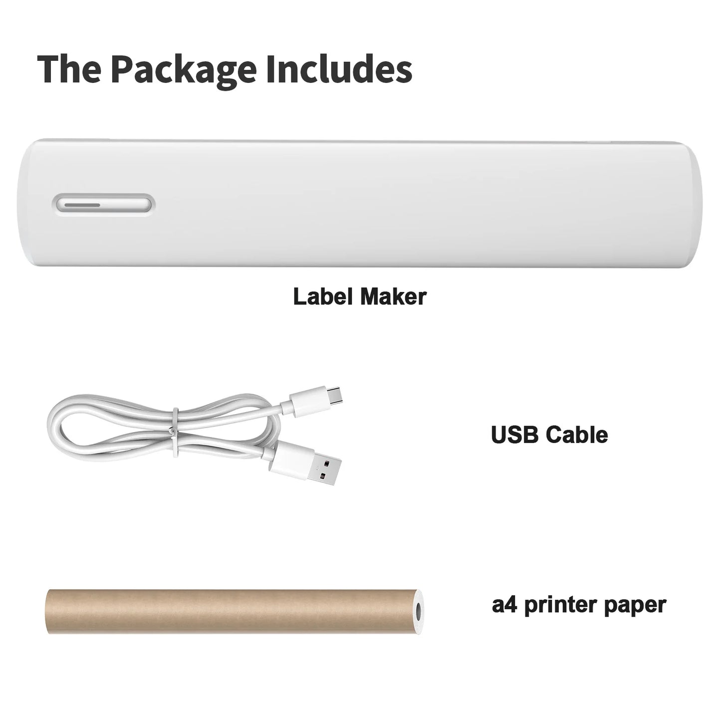 TakeYou Portable Wireless Inkless Thermal Printer Bluetooth