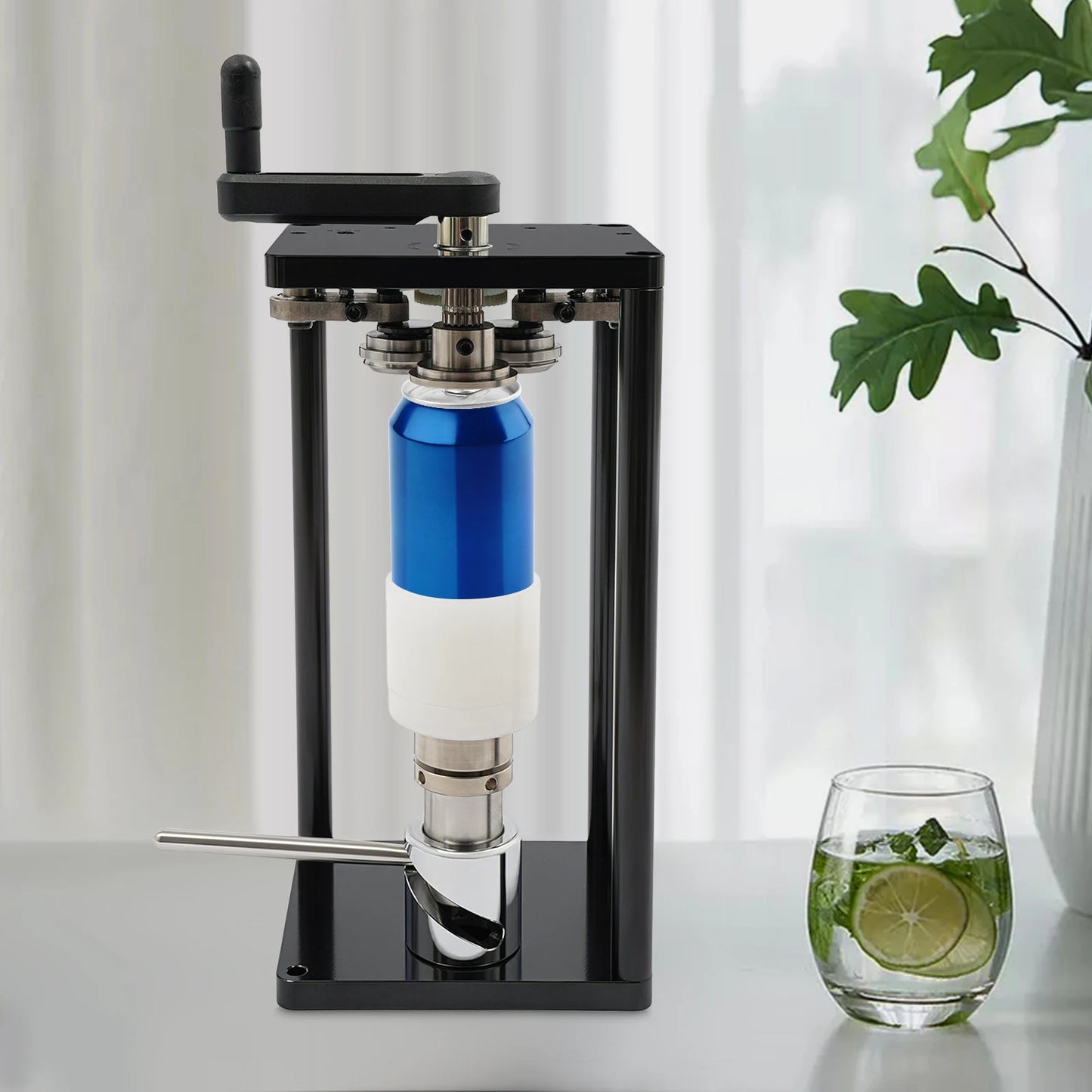 Manual Can Sealer Stainless Steel For PET And Aluminum Cans