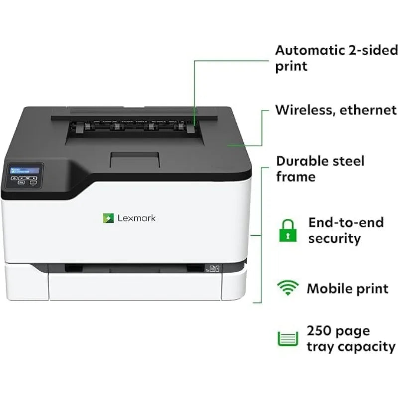 CS331dw Laser Printer With Ethernet And Wireless Printing