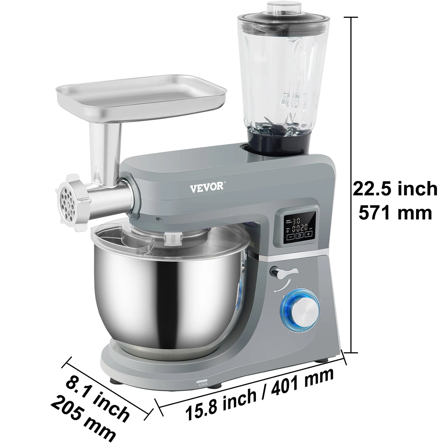 SucceBuy 5 IN 1 Stand Mixer