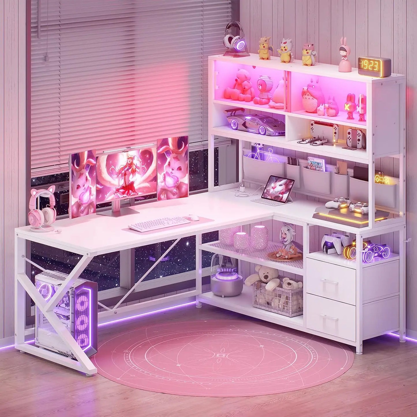 L Shaped Gaming/Office Desk