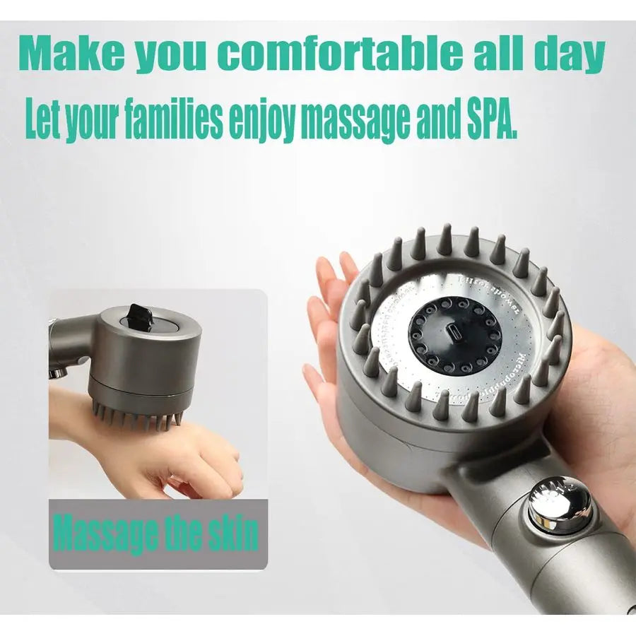 Head with Handheld, Shower Heads High Pressure, High Flow Even with Low Water PressureHand Held Showerhead Set,3 Modes Filtered