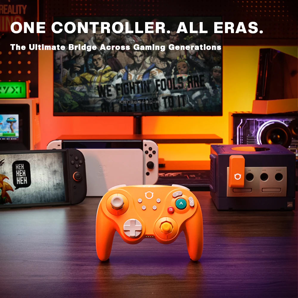 NYXI Warrior Wireless Game Controller Nintendo Switch 2 GameCube PC