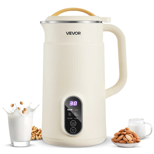 VEVOR 8-in-1 Nut Milk Maker With Self-Cleaning Function