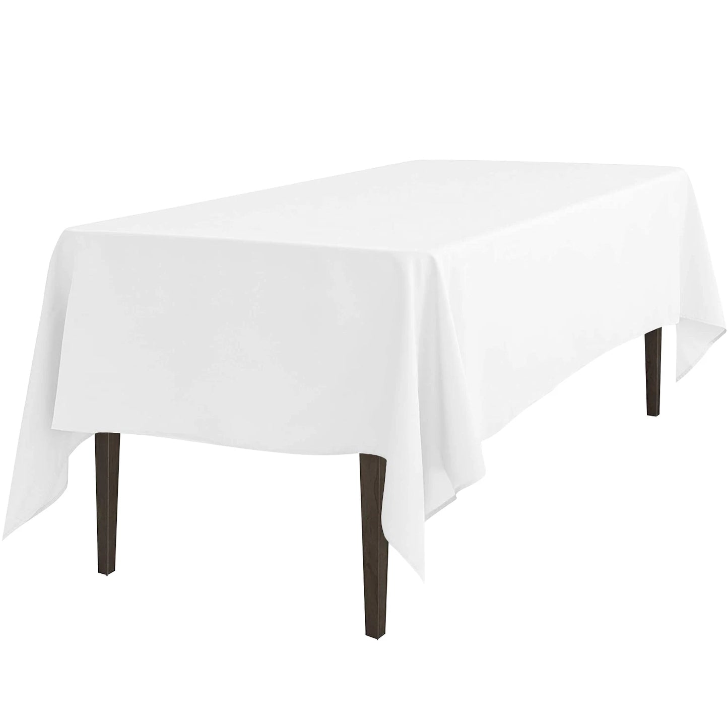 READOR Rectangle Tablecloth Set, Washable Polyester for Dining Events