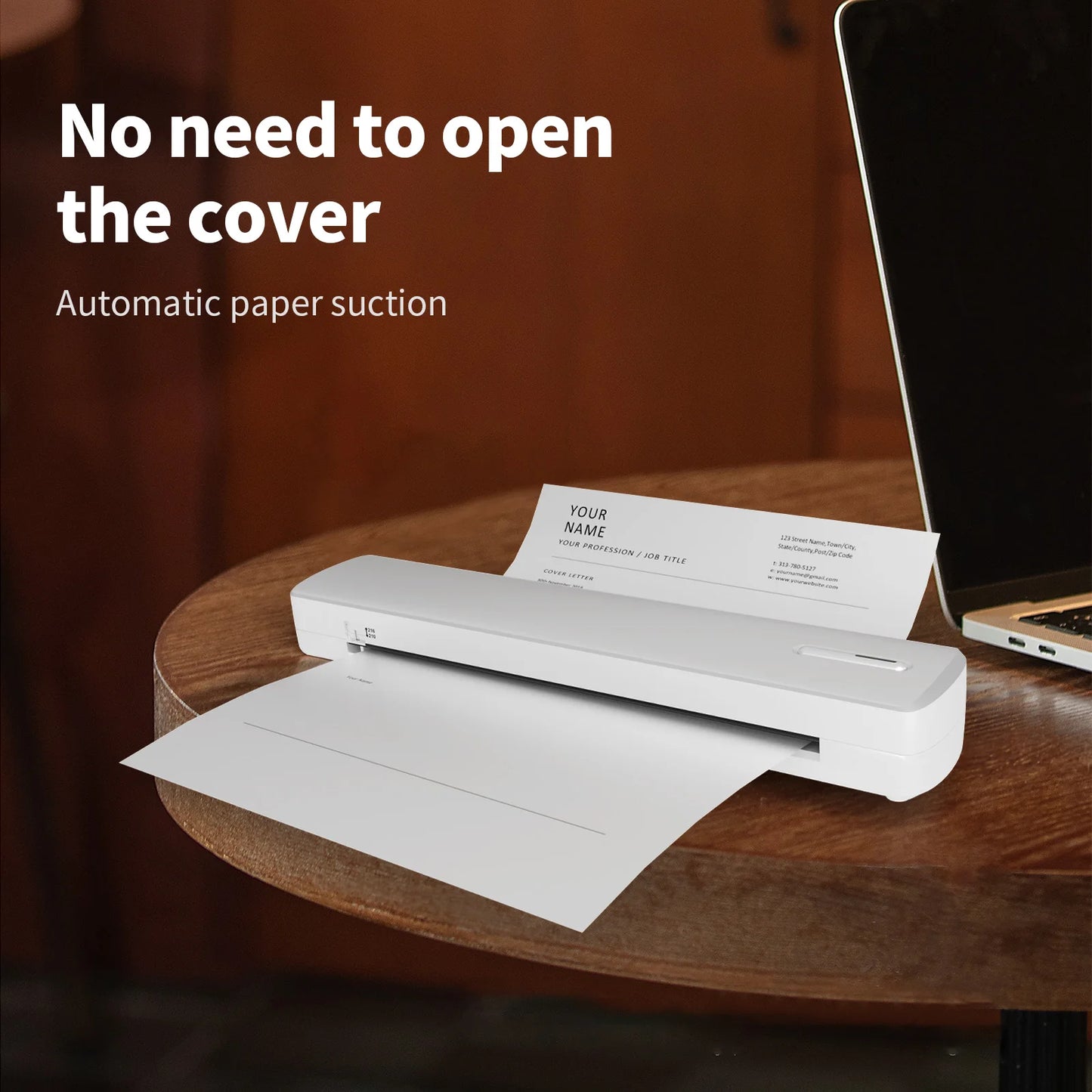 TakeYou Portable Wireless Inkless Thermal Printer Bluetooth