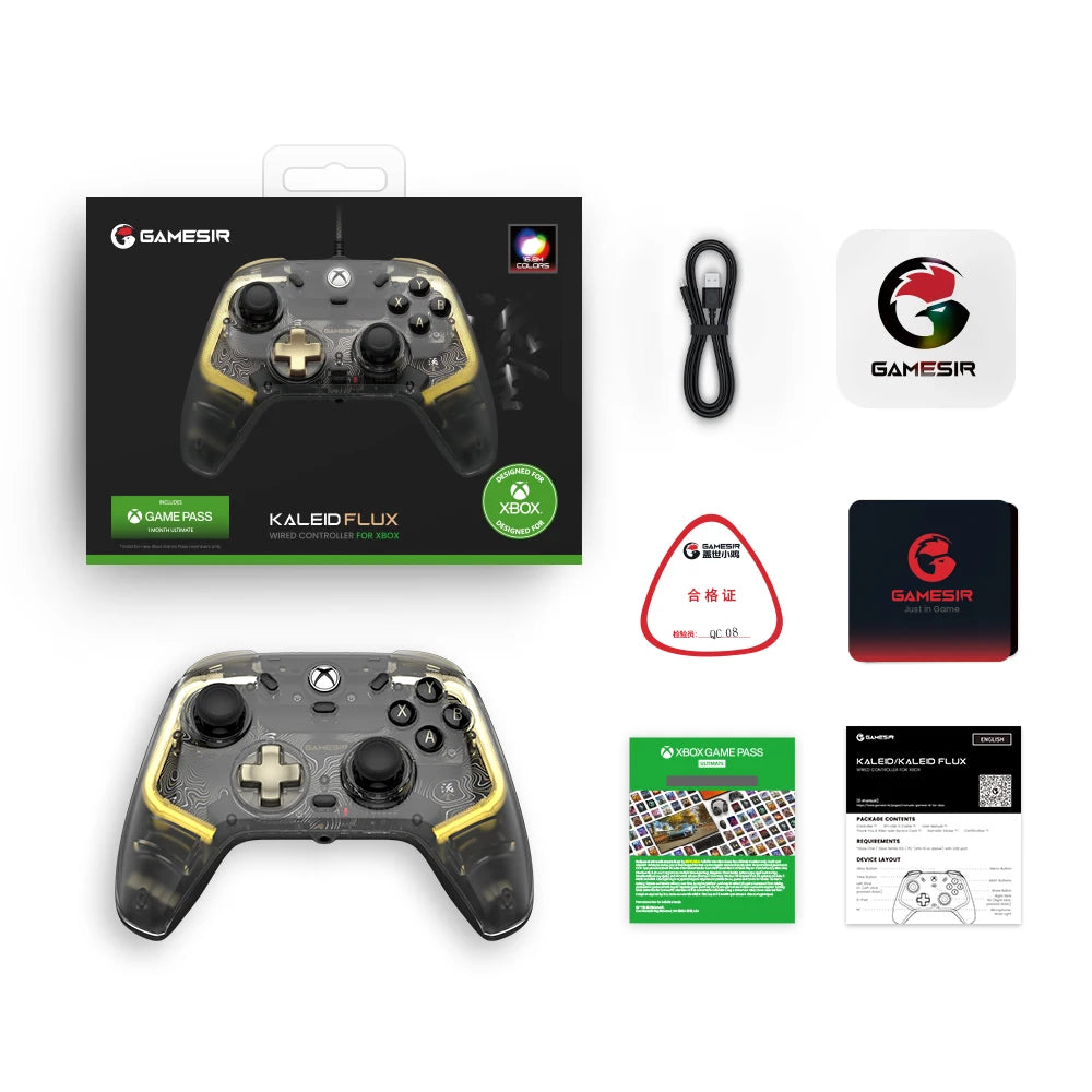 GameSir Kaleid Flux Wired Xbox Controller For Series X S