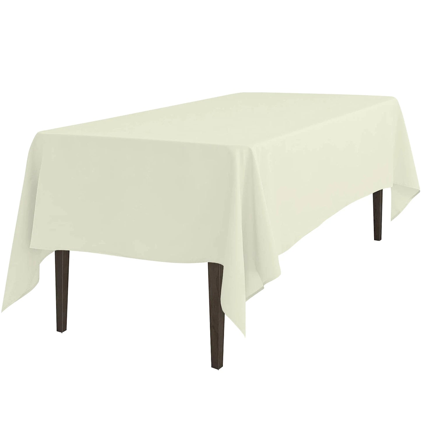 READOR Rectangle Tablecloth Set, Washable Polyester for Dining Events