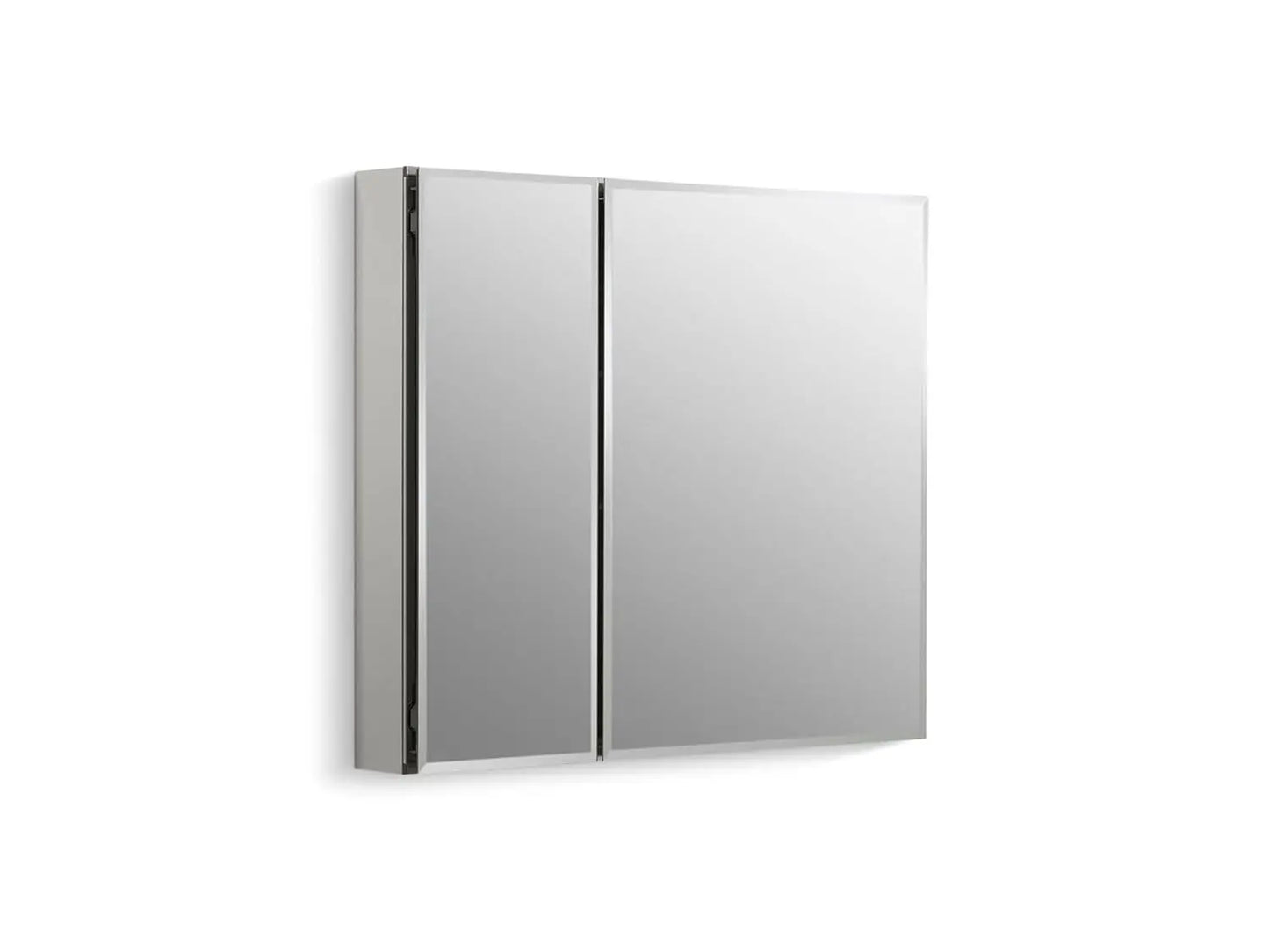 CB-CLC3026FS Bathroom Medicine Cabinet with Mirror, Beveled Mirror Doors, Adjustable Shelves, Rectangular Beveled, Customized
