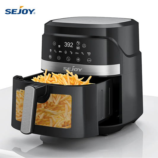 Sejoy Air Fryer 8 In 1 Ceramic Coating With Precise Heating
