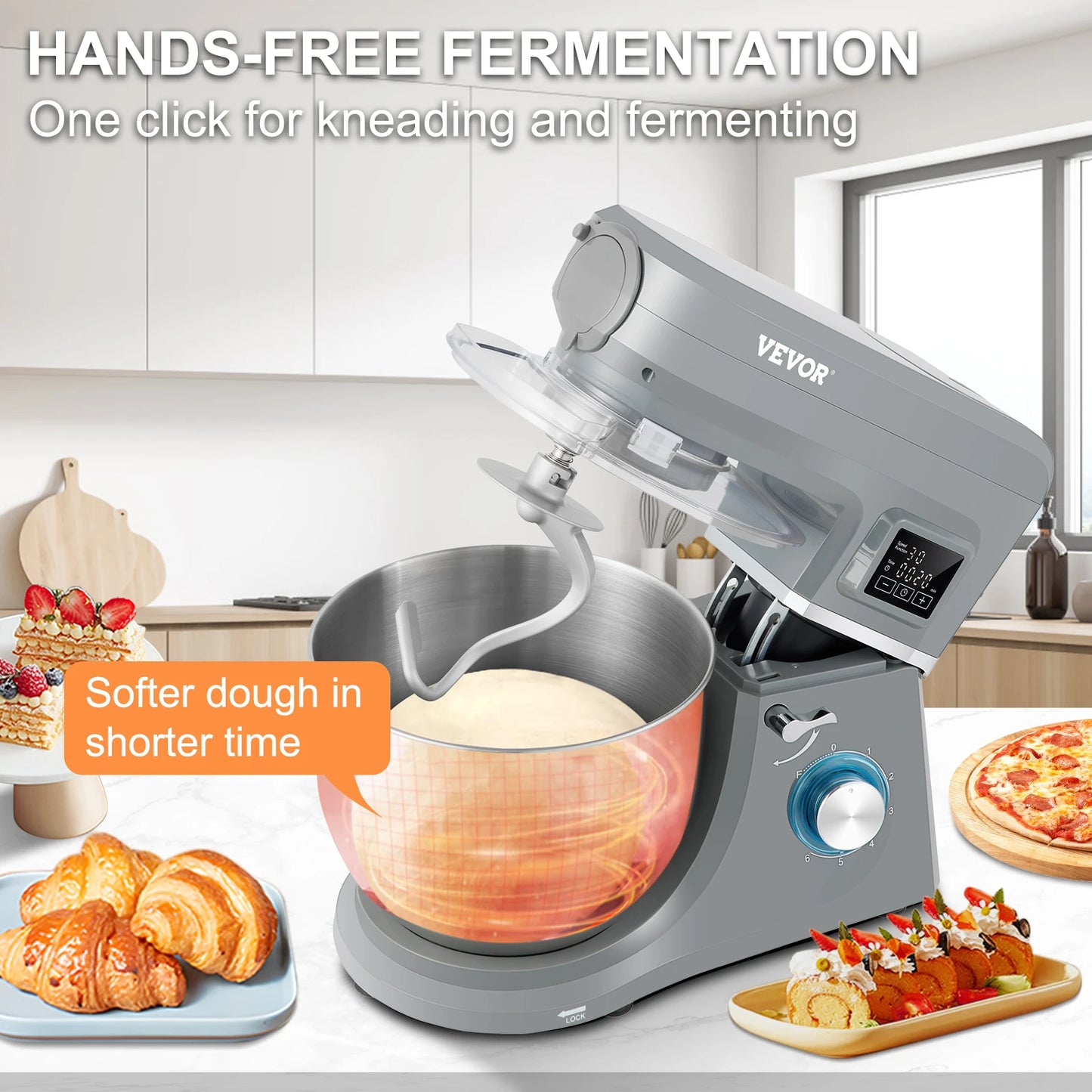 SucceBuy 5 IN 1 Stand Mixer