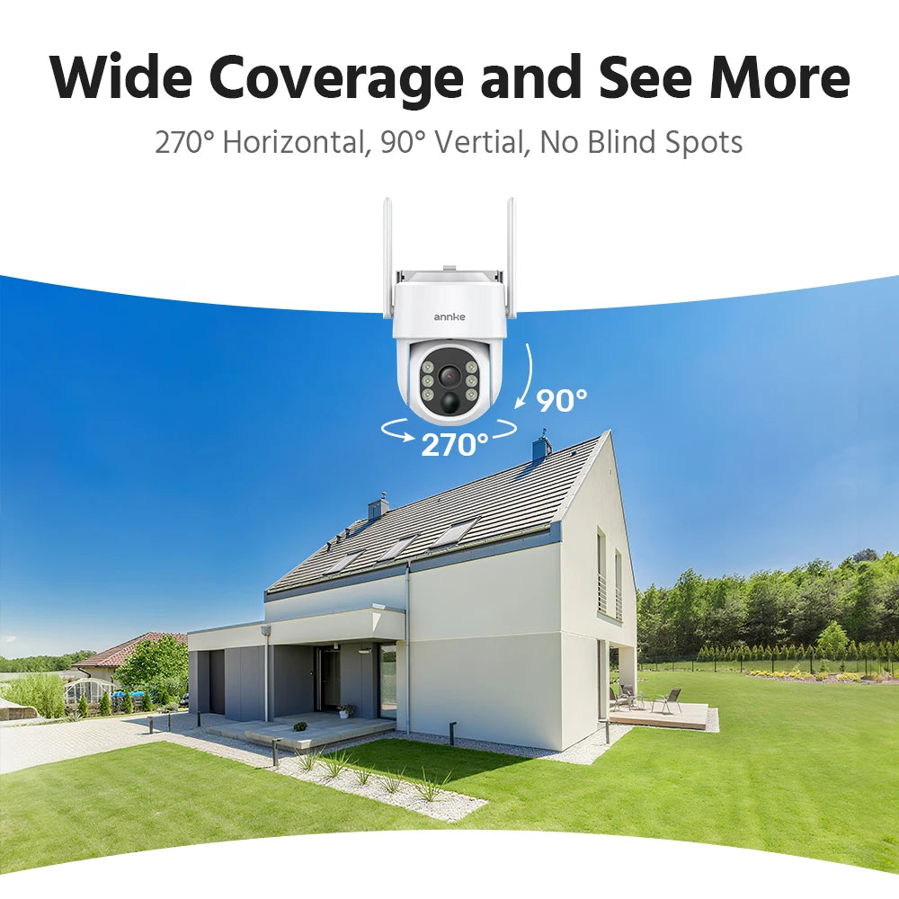 ANNKE 4MP Wireless Security Camera System 4CH NVR