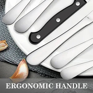 NONEDinnerware 24-Piece Stainless Steel Tableware Set for 4