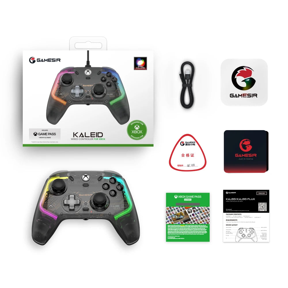 GameSir Kaleid Wired Xbox Controller For Series X Series S