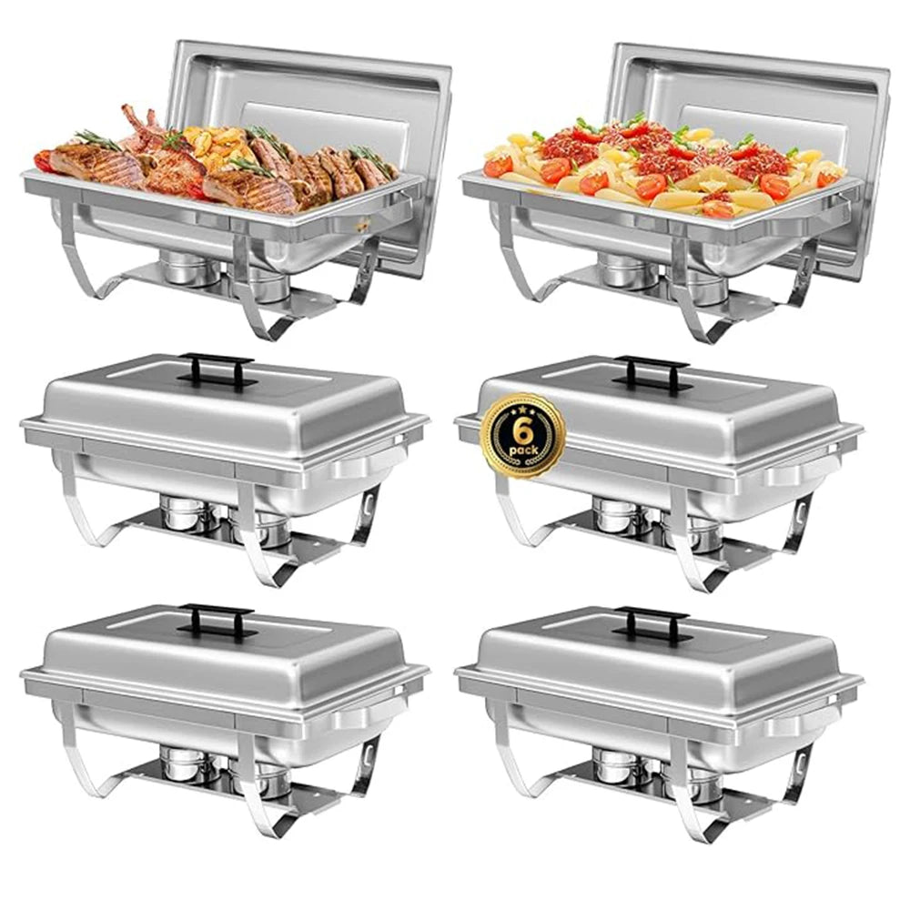 Chafing Dish Buffet Set Electric Stainless Steel Food Warmer