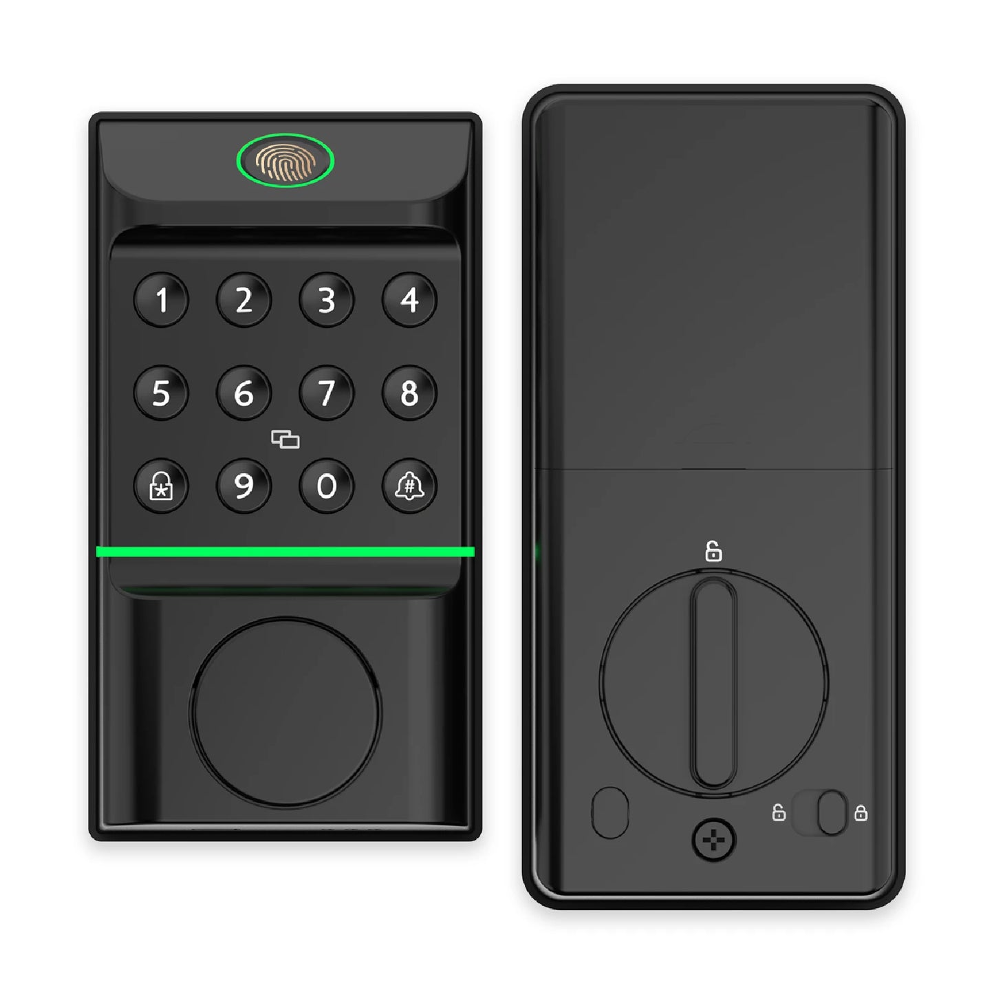 Viladepot Smart Lock Biometric Fingerprint Door Lock With App Control