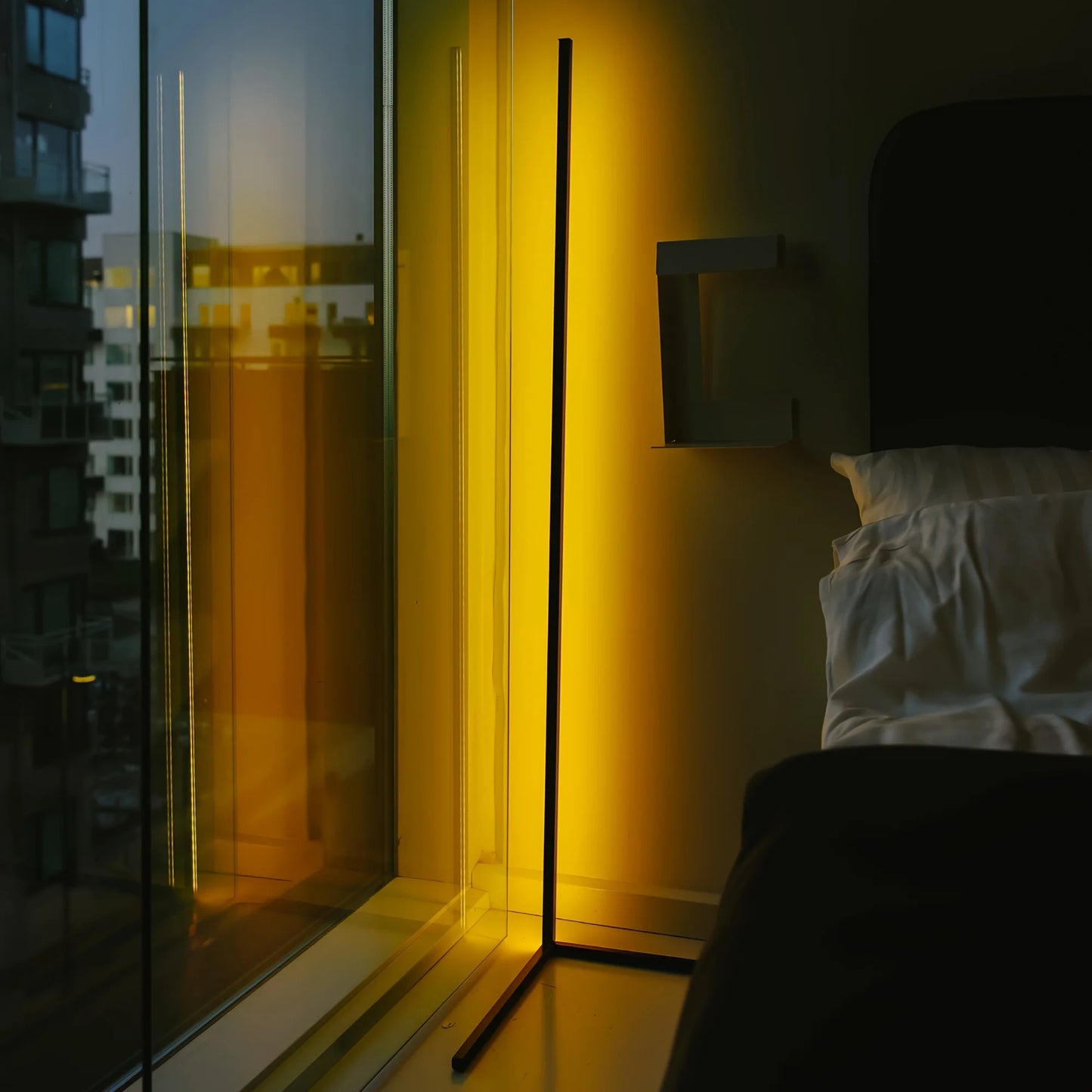 Corner Floor Lamp, 60-Inch Rgb Led