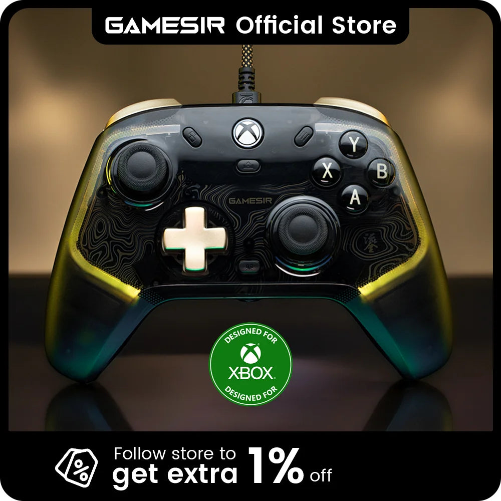 GameSir Kaleid Flux Wired Xbox Controller For Series X S
