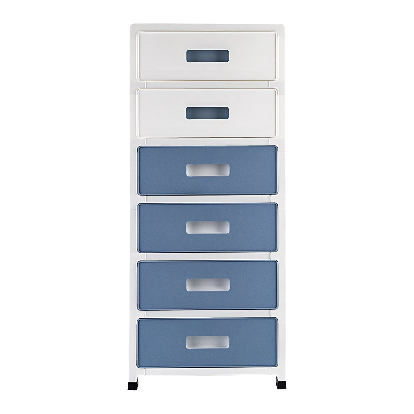 Bymaocar 6 Tier Plastic Drawer Cabinet Desktop Organizer