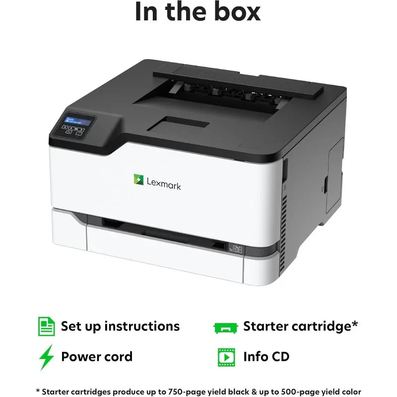 CS331dw Laser Printer With Ethernet And Wireless Printing