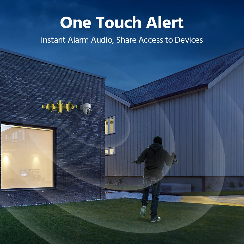 ANNKE 4MP Wireless Security Camera System 4CH NVR